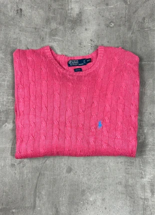 Pull Ralph Lauren Torsadé Rose taille XXL - Hiver - Soie, brand: Ralph Lauren, condition: Very good, size: XXL, €64.99, €68.94 includes Buyer Protection Pro