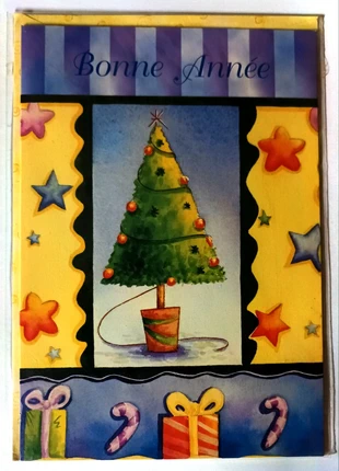 Jolie carte postale double Bonne année 03 neuve, marke: Jolie, zustand: Neu, mit Etikett, 1,00 €, 1,75 € inklusive Vinted-Käuferschutz