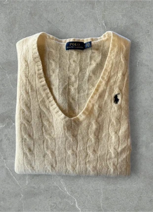 Cable Knit Sweater / pull torsadé tressé Ralph Lauren crème taille M, brand: Ralph Lauren, condizioni: Ottime, taglia: M / IT 42 / EU 38, €43.00, €45.85 include la Protezione acquisti Pro