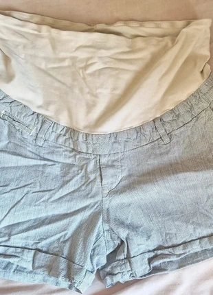Short maternité grossesse h&m mama rayure XL, marque: H&M Mama, état: Bon état, taille: XL / 42 / 14, 3,00 €, 3,85 € Protection acheteurs incluse