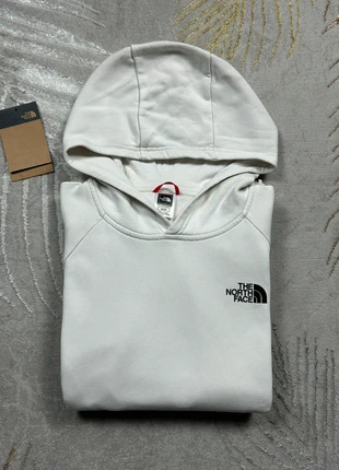 Sweat à capuche the north face blanc logo imprimer noir devant / derrière, brand: The North Face, condition: Very good, size: XS, €24.00, €25.90 includes Buyer Protection Pro