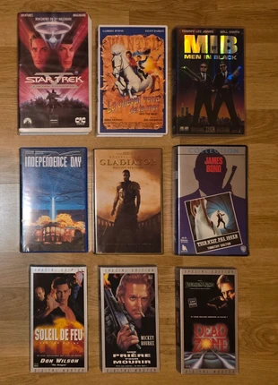 Lot de 11 VHS, zustand: Gut, 9,99 €, 11,19 € inklusive Vinted-Käuferschutz