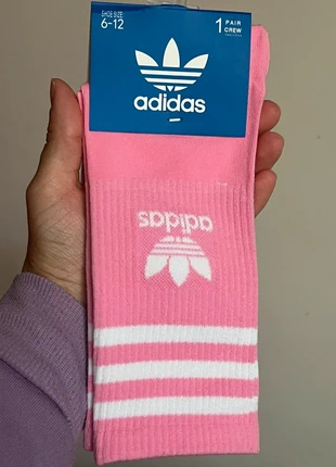Calze Adidas Rosa, brand: adidas, condizioni: Nuovo con cartellino, taglia: Taglia unica, €3.00, €3.85 include la Protezione acquisti