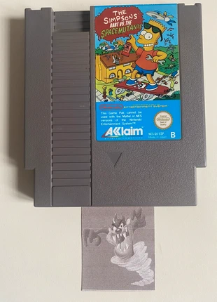 The Simpsons Bart vs Space Mutants NES, état: Bon état, 15,00 €, 16,45 € Protection acheteurs incluse