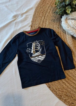 T-shirt manches longues, merk: Terre de Marins, staat: Heel goed, maat: 4 jaar / 104 cm, € 3,00, € 3,85 inclusief Kopersbescherming
