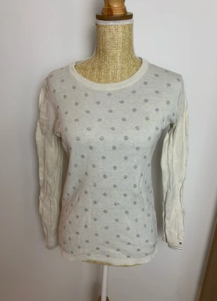 Pull Col Rond Tommy Hilfiger à pois - Taille S Femme, brand: Tommy Hilfiger, condition: Very good, size: S / 36 / 8, €10.00, €11.20 includes Buyer Protection Pro