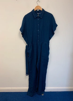 Mango Denim Shirt Jumpsuit, brand: Mango, condition: New with tags, size: XXL / UK 24-26, £15.00, £16.45 includes Buyer Protection Pro
