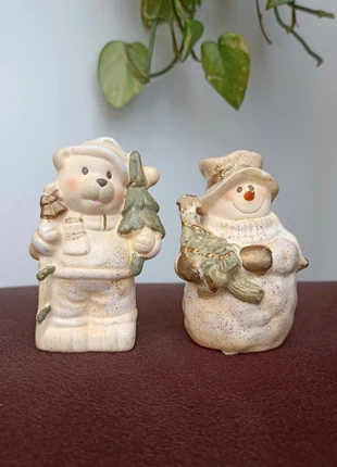 Petites figurines décoratives hivernales, état: Très bon état, 3,00 €, 3,85 € Protection acheteurs incluse