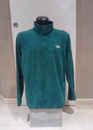 Polaire chaps 1/4 zip vert The North Face t. XL, merk: The North Face, staat: Heel goed, maat: XL, € 35,00, € 37,45 inclusief Kopersbescherming Pro