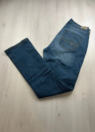 Jeans Levi's Denizen Femme Bleu Taille Mi Haute Coupe Evasé Flare Bootcut Taille 40, merk: Levi's, staat: Heel goed, maat: L / 40 / 12, € 20,00, € 21,70 inclusief Kopersbescherming Pro