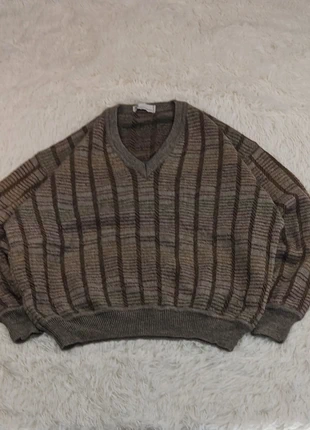 Pierre Monet Striped V-Neck Sweater 90s Classic Fit, marque: Vintage Dressing, état: Très bon état, taille: Taille unique, 39,95 €, 42,65 € Protection acheteurs incluse