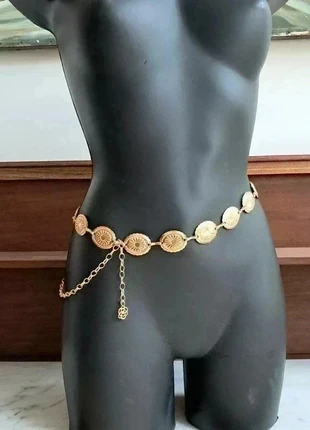 Ceinture chaîne dorée hippie bohème vintage, marque: lolilota, état: Très bon état, taille: Ajustable, 8,00 €, 9,10 € Protection acheteurs (Pro) incluse