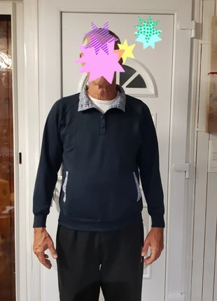 Pull Damart avec un intérieur en polaire, merk: Damart, staat: Nieuw zonder prijskaartje, maat: XL / 42 / 14, € 12,00, € 13,30 inclusief Kopersbescherming