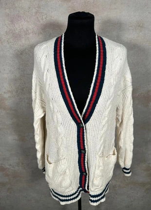 Cardigan Maille Torsadée Cable Knit Vintage Americain Eagle creme texturé taille XS, marca: Vintage Dressing, estado: Muy bueno, tamaño: XS / 34 / 6, 10,00 €, 11,20 € Protección al comprador Pro incluida