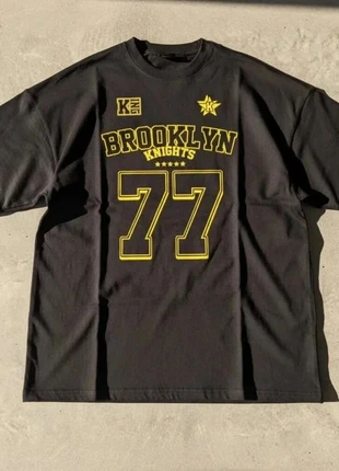 T-shirt Oversize Brooklyn Noir – Streetwear / Y2K / Casual / Sport Vintage, brand: Style, condition: Very good, size: M, €26.90, €28.95 includes Buyer Protection