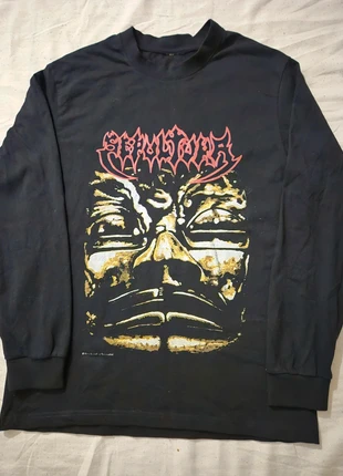 Sweat shirt Sepultura / Third World posse tour 1992 Vintage, brand: Vintage, condition: Very good, size: L, €90.00, €95.20 includes Buyer Protection