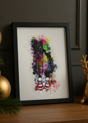 Cadre Premium kaws 12 13x18, marque: Kaws, état: Neuf avec étiquette, 12,90 €, 14,25 € Protection acheteurs (Pro) incluse