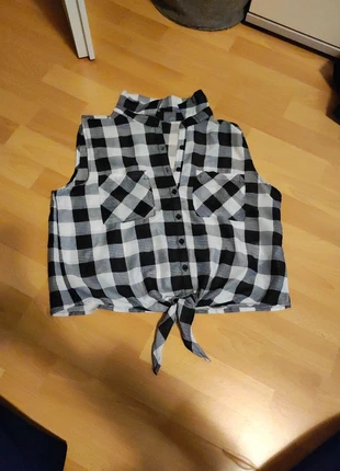 Kariertes Kurzarm Hemd Cowgirlstyle, merk: FB Sister, staat: Heel goed, maat: M / 38 / 10, € 2,00, € 2,80 inclusief Kopersbescherming