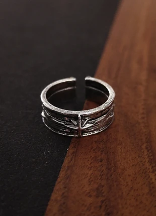 Bague Soleil Gothique Ajustable Y2K Vintage Dressing Streetwear Jewelry Men Homme Goth, brand: CHROME, condition: Very good, size: Adjustable, €7.50, €8.58 includes Buyer Protection