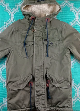 Parka Lee Vintage Kaki – Style Militaire / Workwear, marca: Lee, estado: Muy bueno, tamaño: S, 27,90 €, 30,00 € Protección al comprador Pro incluida