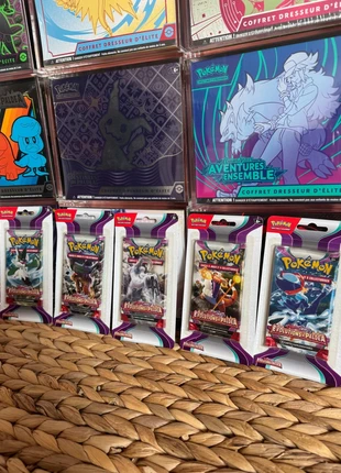 Arset 5 boosters Pokémon EV02 – Évolutions à Paldea – VF – Blister – Neuf, marke: Asmodee, zustand: Neu, mit Etikett, 45,00 €, 47,95 € beinhaltet Vinted-Käuferschutz Pro