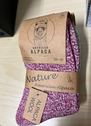 Dunne alpacasokken, staat: Nieuw met prijskaartje, maat: Universeel, € 10,00, € 11,20 inclusief Kopersbescherming