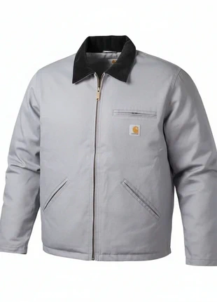 Carhartt Rework jas - Maat L - Grijs, merk: Re-Worked, staat: Nieuw zonder prijskaartje, maat: L, € 60,00, € 63,70 inclusief Kopersbescherming Pro