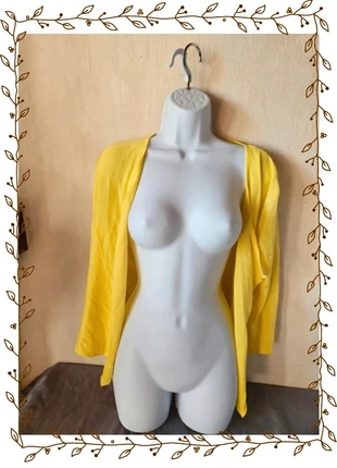 Gilet/Cardigan Fin Grain de malice T.M Jaune Citron | Manches 3/4, marca: Grain de Malice, estado: Muy bueno, tamaño: M / 38 / 10, 2,00 €, 2,80 € Protección al comprador Pro incluida