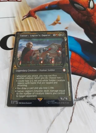 Magic The Gathering Fallout. Caesar, Legion's Emperor., brand: Wizards of the Coast, condition: New without tags, €7.00, €8.05 includes Buyer Protection