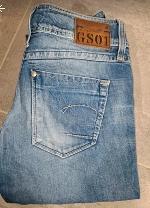 Jean G-Star Femme Bleu Taille 34 / W26-27 L25 Regular Slim, brand: G-Star, condizioni: Ottime, taglia: XS / IT 38 / EU 34, €10.00, €11.20 include la Protezione acquisti