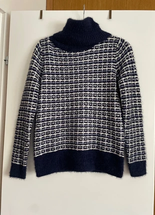 Pull en laine douce motifs vintage col roulé taille 40, marca: Vintage Chic, estado: Muy bueno, tamaño: L / 40 / 12, 14,00 €, 15,40 € Protección al comprador incluida