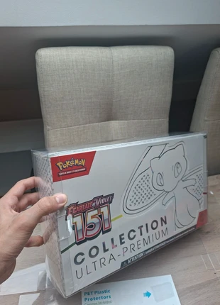 Protection souple pour ultra premium 151 upc Pokémon rigide , solide de qualité premium, merk: protection souple upc 151, staat: Heel goed, € 9,00, € 10,15 inclusief Kopersbescherming Pro