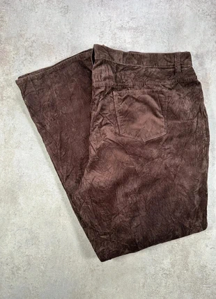 Pantalon En Velours Côtelé / Corduroy talbots marron velours cotele; coupe droite taille 24W, marke: Vintage Dressing, zustand: Sehr gut, größe: W40 | DE 56, 6,00 €, 7,00 € beinhaltet Vinted-Käuferschutz Pro