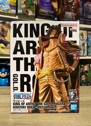 Figurine One Piece : Gol D. Roger / Gold Roger (Neuve) King of Artist / Banpresto - Bandai / OP, marque: Banpresto, état: Neuf avec étiquette, taille: Prématuré, jusqu'à 44cm, 24,99 €, 26,94 € Protection acheteurs (Pro) incluse