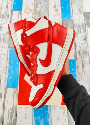 Baskets Sneackers Nike Dunk High Retro << University Red >> Taille 46, marque: Nike, état: Très bon état, taille: 46, 65,00 €, 68,95 € Protection acheteurs (Pro) incluse