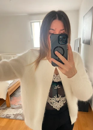 Cardigan bianco morbido in mohair  My White Wise, brand: my white wise, condition: Good, size: M / 38 / 10, €48.00, €51.10 includes Buyer Protection