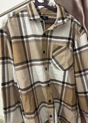 Chemise TEX homme – à carreaux beige & marron – taille L, brand: TEX, condition: New without tags, size: L, €6.75, €7.79 includes Buyer Protection