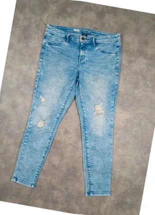 Jean jegging bleu clair délavé femme – taille FR 40 W31 US 12 Y2K rétro, marca: Vintage Dressing, estado: Muito bom, tamanho: L / 40 / 12, €14.90, €16.35 inclui Proteção do Comprador