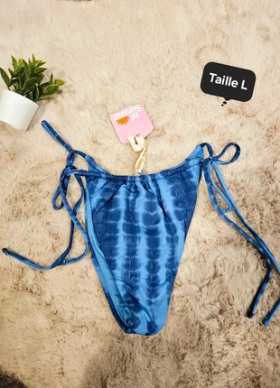 Bas bikini bleu L neuf Pull & Bear, marca: Pull & Bear, estado: Muy bueno, tamaño: L / 40 / 12, 11,00 €, 12,25 € Protección al comprador Pro incluida