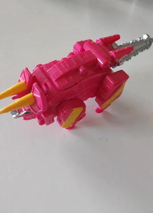 Transforming Drill Triceratops Robot – Pink Dino Machine, marca: Machine, estado: Muito bom, tamanho: Tamanho único, €12.50, €13.83 inclui Proteção do Comprador