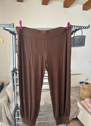 Pantalon fluide marron 54, marque: Blancheporte, état: Très bon état, taille: 7XL / 54 / 26, 3,00 €, 3,85 € Protection acheteurs incluse