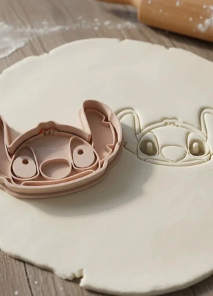 Emporte piece moule Stitch Head Cookie Cutter, marke: sans marque, zustand: Sehr gut, 3,00 €, 3,85 € beinhaltet Vinted-Käuferschutz Pro