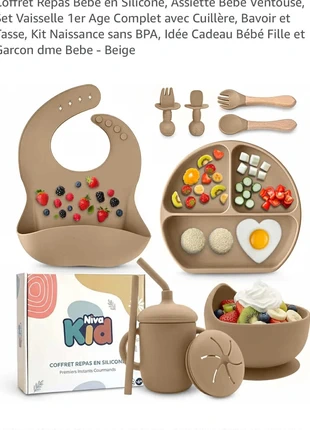Set repas bébé NEUF, marque: Niva kids, état: Neuf avec étiquette, 14,00 €, 15,40 € Protection acheteurs incluse