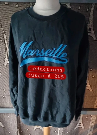 Sweat homme Marseille xl, brand: Marseille, condition: Good, size: XL, €20.00, €21.70 includes Buyer Protection