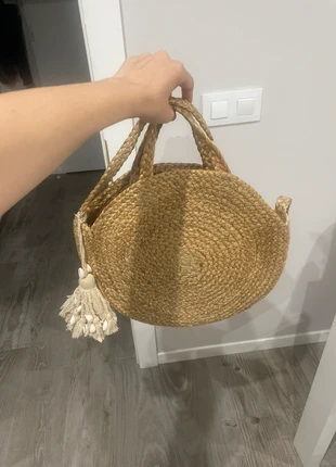 Bolso rafia redondo, marque: Pull & Bear, état: Très bon état, 2,00 €, 2,80 € Protection acheteurs incluse