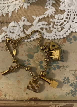 Bracelet plaqué or 18 k, merk: Vintage Dressing, staat: Heel goed, € 10,00, € 11,20 inclusief Kopersbescherming