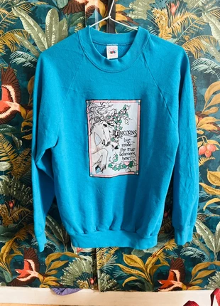 Sweat licorne, brand: Fruit of the Loom, condition: Very good, size: S / 36 / 8, €13.00, €14.35 includes Buyer Protection