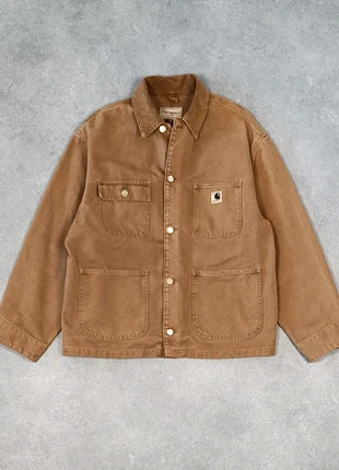 Veste Carhartt WIP femme OG Michigan Coat marron workwear coupe ample - M, marca: Carhartt, estado: Muito bom, tamanho: M / 38 / 10, €65.00, €68.95 inclui Proteção do Comprador Pro