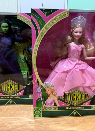 Muñecas Wicked Elphaba y Glinda Delux, marque: Wicked, état: Neuf avec étiquette, taille: Prématuré, jusqu'à 44cm, 110,00 €, 116,20 € Protection acheteurs incluse