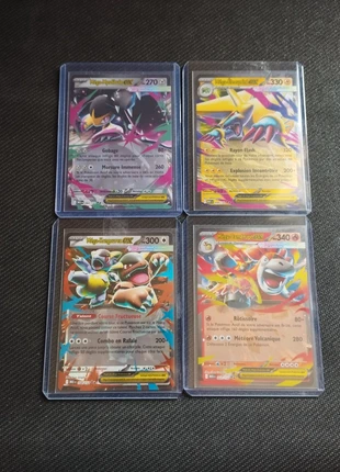Lot de 4 cartes méga evolutions, marque: Pokémon, état: Très bon état, 5,00 €, 5,95 € Protection acheteurs incluse